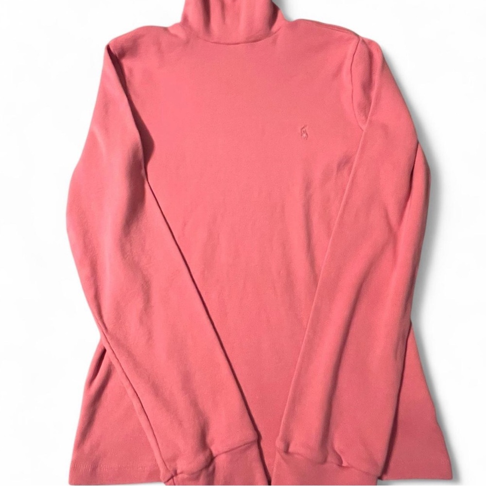 Ralph Lauren Coral Turtleneck Sweater